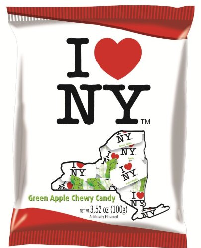 I Love New York – Green Apple Candy 3.52oz (100g) logo