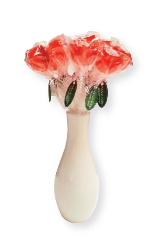 ‘i Love You’ Red Rose Lollipop Vase logo