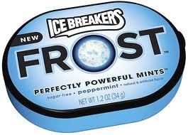 Ice Breakers Frost Peppermint Mints Case logo