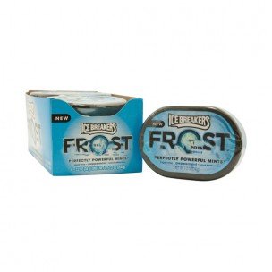 Ice Breakers Frosted Ice Gum Spearmt8 Count logo