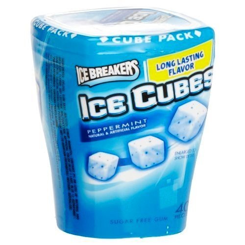 Ice Breakers Ice Cubes, Peppermint Bottle Cube Pack (Pack of 4) logo