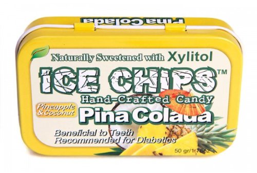 Ice Chips Candy Pina Colada Xylitol Mints Single Pack logo