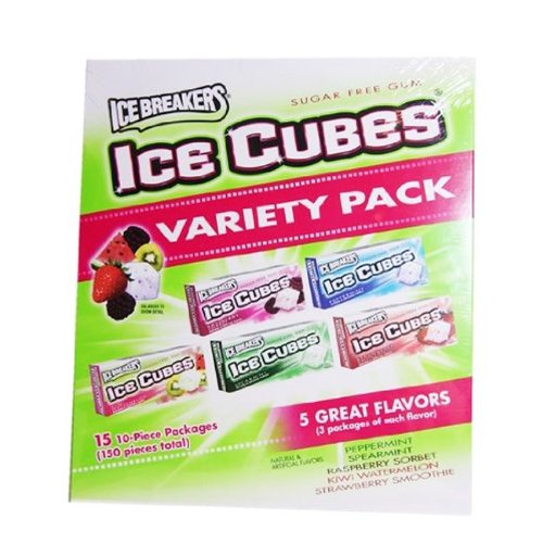 Ice Cubes Sugar Free Gum Variety Pack logo