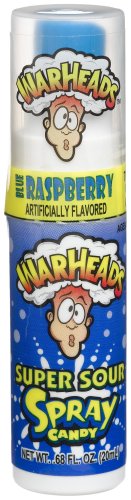 Impact Warheads Super Sour Spray Candy, .68 ounce Units (Pack of 24) logo