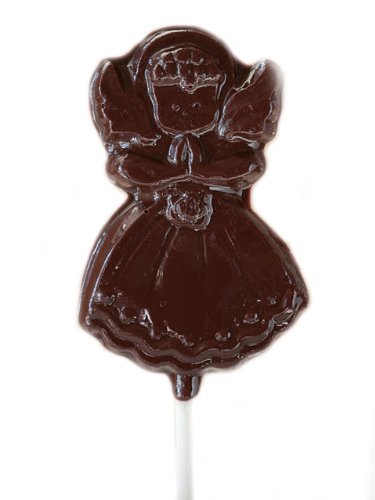 Indie Candy Angel Lollipop, Dark Chocolate, 1 ounce (Pack of 6) logo