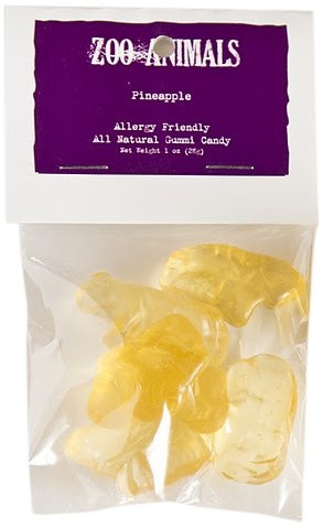 Indie Candy Zoo Animals Gummi, Pineapple Flavor, 1.5 ounce (Pack of 12) logo