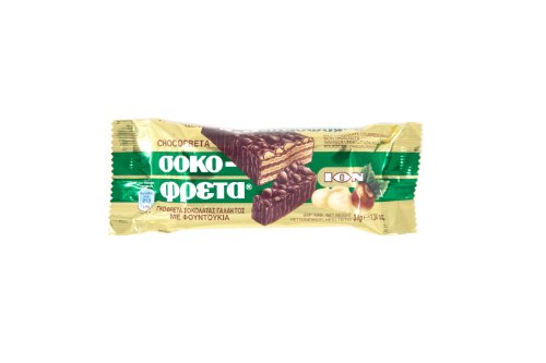 Ion Chocofreta With Hazelnuts (box Of 20) logo