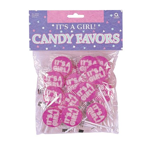 It’s A Girl Baby Shower Lollipops, 25 Pc logo