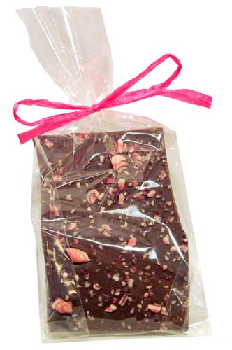 Jacqueline Bark: Belgian Dark Chocolate With All Natural Peppermint Candy logo