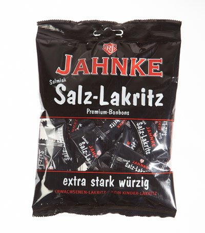 Jahnke Salmiak-salt Licorice / Salmiak-salz-lakritz logo