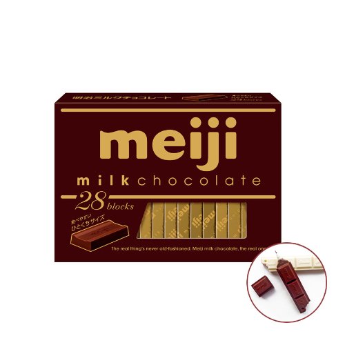 Japan Milk Choco / Japanese Chocolate – Meiji Chocolate Bouns Pack (milk Chocolate Flavor) logo