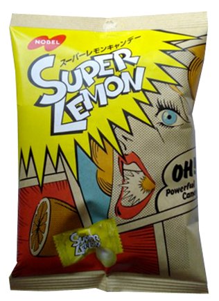 Japanese Extreme Super Sour Lemon Flavored 3 Layered Intense Candy Challenge logo