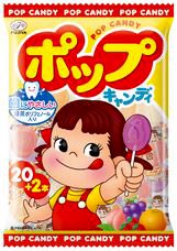 Japanese Sweet Tooth Assorted (orange,peach,grape,strawberry) Fruit Flavored Lolipops logo