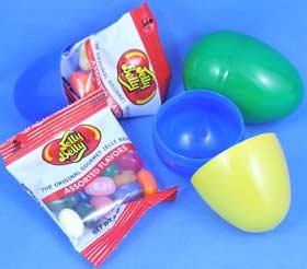 Jelly Bean Bag Candy Filled Easter Eggs (12/pkg) logo