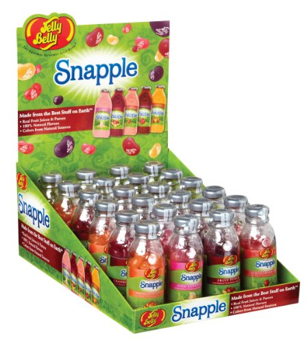 Jelly Belly 1.65 Oz Snapple Bottles-24 Count logo