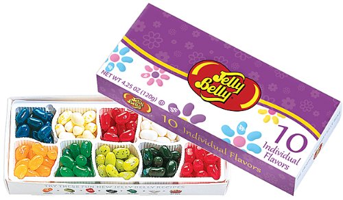 Jelly Belly 10 Flavor Beananza Gift Box: 1 Count logo