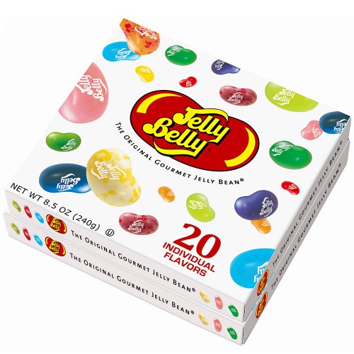 Jelly Belly 20 Flavor Gift Box 2-pack logo