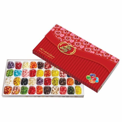 Jelly Belly 40 Flavor Valentine Gift Box logo