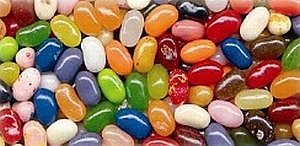 Jelly Belly 49 Flavor Assorted Beans 1 Lb Bag logo