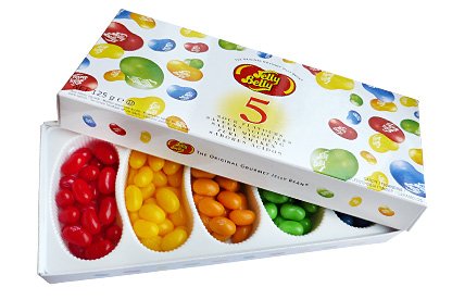 Jelly Belly 5 Sour Flavor Gift Box logo