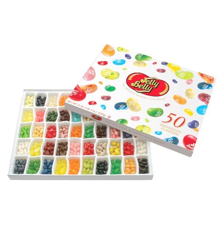 Jelly Belly 50-flavor Sampler Gift Box logo