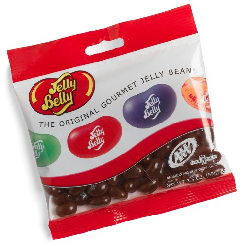 Jelly Belly A & W Root Beer Jelly Beans, 3.5 ounce Bags (Pack of 12) logo