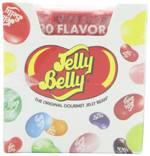 Jelly Belly Assorted Flavors, 1.6 ounce Boxes (Pack of 12) logo