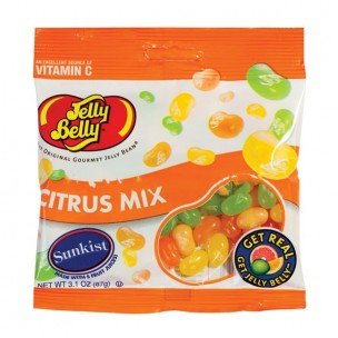 Jelly Belly Beananza Sunkist Citrus Mix 3.5 Ounces 12 Count logo