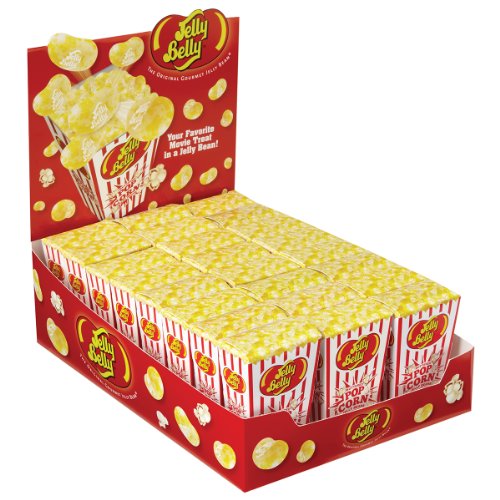 Jelly Belly Buttered Popcorn 1.75 Oz Boxes – Case Of 24 Boxes logo