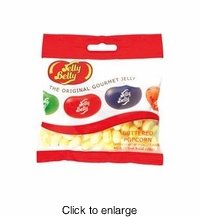Jelly Belly Buttered Popcorn Individual 3.5 Oz. Bags logo