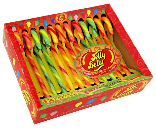 Jelly Belly Candy Canes – 3-12 Count Boxes logo