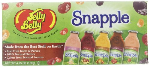 Jelly Belly Candy Gift Box, Snapple 4.25 Oz logo