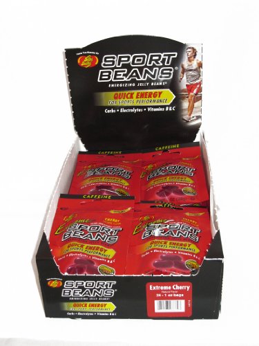 Jelly Belly Cherry Sport Jelly Beans, 1 ounce (Pack of 24) logo