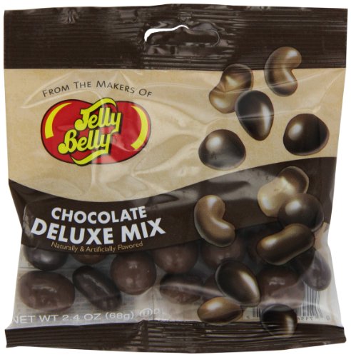 Jelly Belly Chocolate Deluxe Mix, 2.4 Ounce (Pack of 12) logo