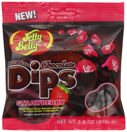 Jelly Belly Chocolate Dips, Strawberry, 2.8 Ounce (Pack of 12) logo