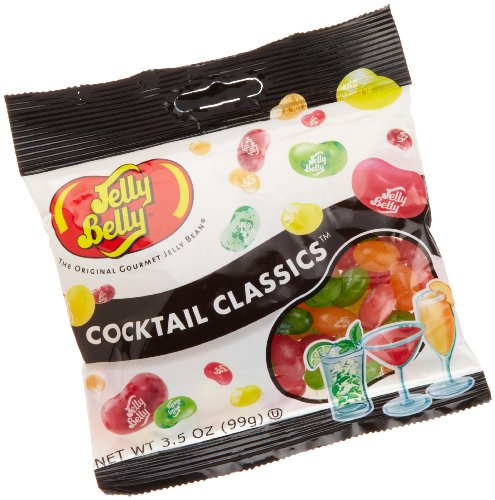 Jelly Belly Cocktail Classics Jelly Beans, Assorted Flavors, 3.5 ounce Bags (Pack of 12) logo