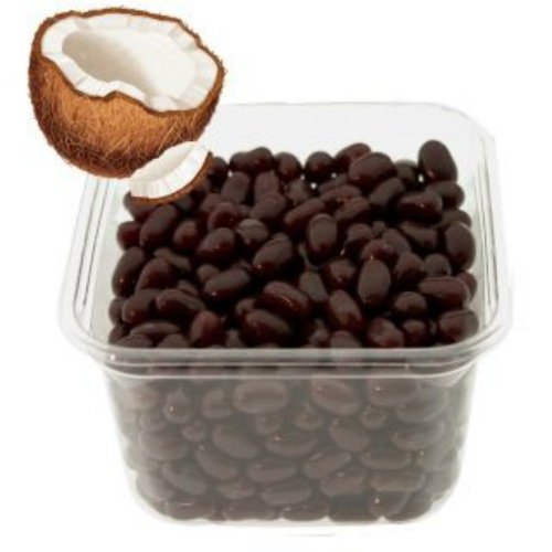 Jelly Belly Dark Chocolate Dipped Coconut Jelly Beans 1lb Bag logo