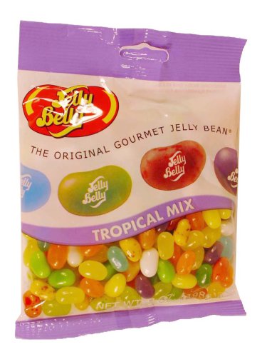 Jelly Belly Gourmet Jelly Beans, Tropical Mix, 7 Oz logo