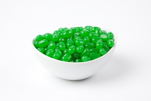 Jelly Belly Green Apple Jelly Beans (5 Pound Bag) – Green logo