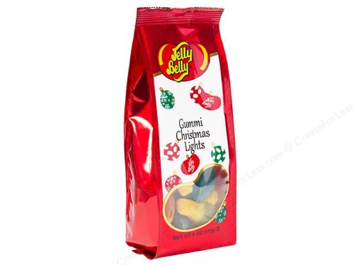 Jelly Belly Gummi Christmas Lights 6 Oz logo