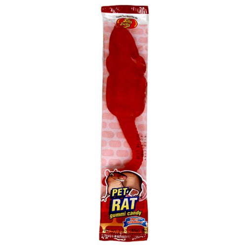 Jelly Belly Gummi Pet Rat, 3 ounce Packages (Pack of 12) logo