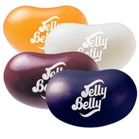 Jelly Belly Halloween Party Mix – 5lb (coconut, Orange, Blackberry, Dr. Pepper) logo