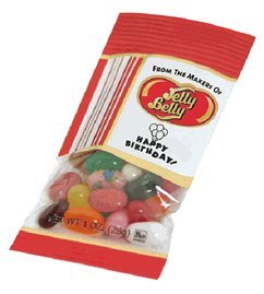 Jelly Belly Happy Birthday Beans 36ct Box logo