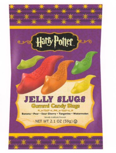 Jelly Belly Harry Potter Jelly Slugs Gummi Candy Slugs – 4 Packs logo