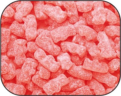 Jelly Belly Hot Cinnamon Bears, 2lbs-packed By Bayside Candy logo