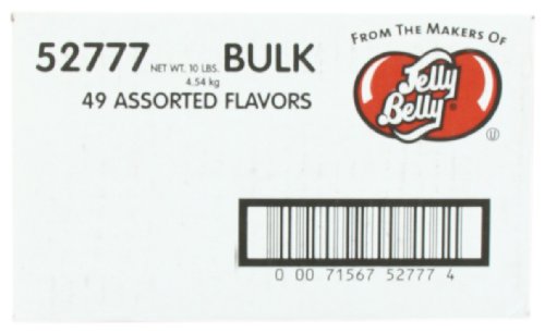 Jelly Belly Jelly Beans, 49 Assorted Flavors, 10-pound Box logo