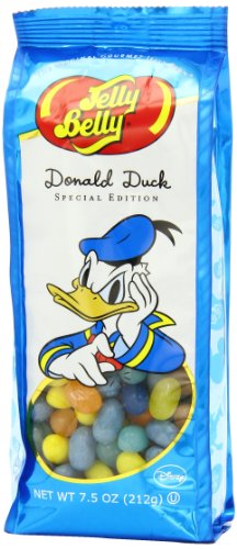 Jelly Belly Jelly Beans, Donald Duck Special Edition, 7.5 Ounce logo