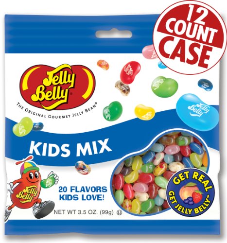 Jelly Belly Jelly Beans – Kids Mix – 2.6 Lb Case – 66938 logo