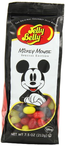 Jelly Belly Jelly Beans, Mickey Mouse Special Edition, 7.5 Ounce logo