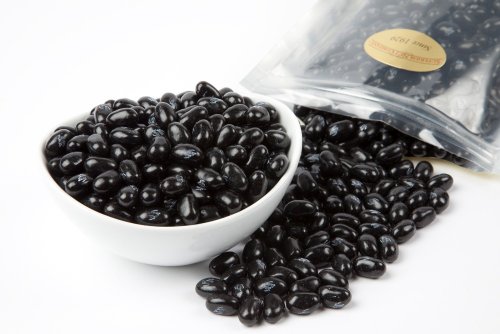 Jelly Belly Licorice Jelly Beans (1 Pound Bag) – Black logo